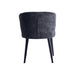Eetkamerstoel Fiori Anthracite Zwart Hout-Tafellampen-PTMD