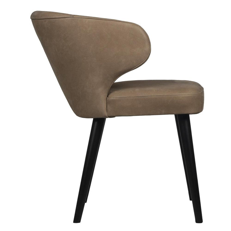Eetkamerstoel Fiori Polyester Beige 716402-Eetkamerstoelen-PTMD