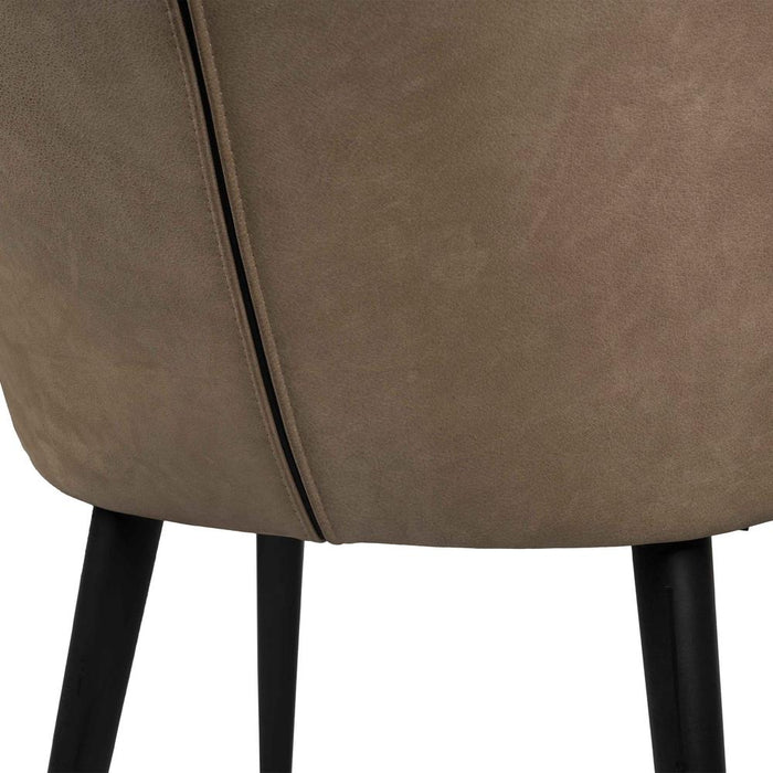 Eetkamerstoel Fiori Polyester Beige 716402-PTMD