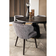 Eetkamerstoel Fiori Polyester Beige 724891-Eetkamerstoelen-PTMD