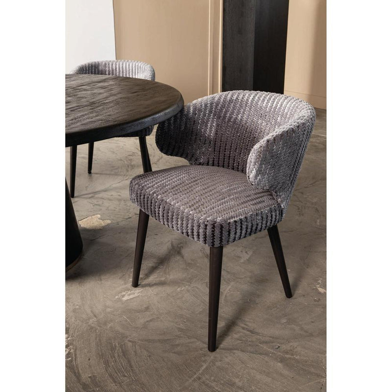Eetkamerstoel Fiori Polyester Beige 724891-Eetkamerstoelen-PTMD