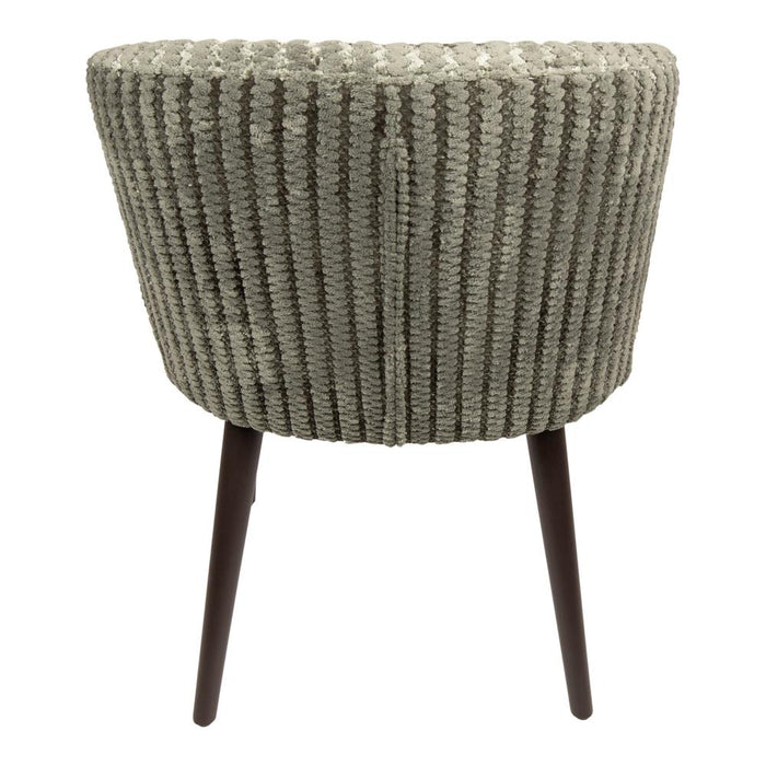 Eetkamerstoel Fiori Polyester Bruin-Eetkamerstoelen-PTMD