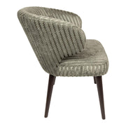 Eetkamerstoel Fiori Polyester Bruin-Eetkamerstoelen-PTMD