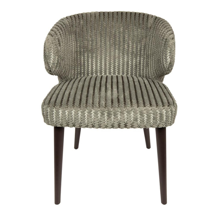 Eetkamerstoel Fiori Polyester Bruin-Eetkamerstoelen-PTMD