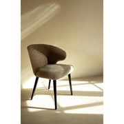 Eetkamerstoel Fiori Polyester Crème-Eetkamerstoelen-PTMD