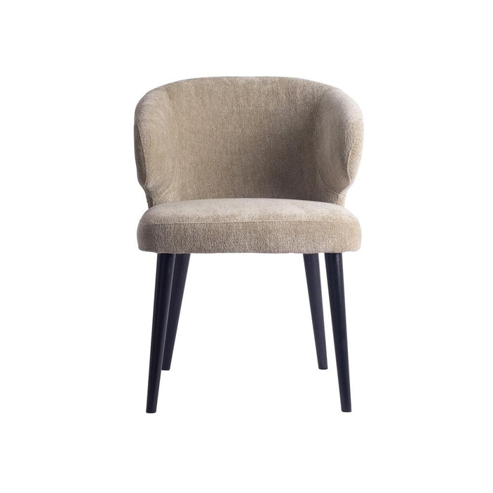Eetkamerstoel Fiori Polyester Crème-PTMD