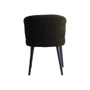 Eetkamerstoel Fiori Polyester Zwart 711552-Eetkamerstoelen-PTMD