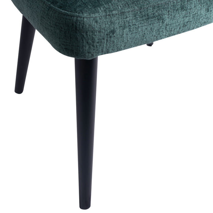 Dining Chairs Lamp Fiori Petrol 502 Dining Chair Black Wood