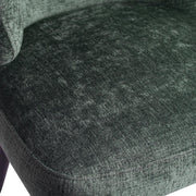 Eetkamerstoel Fiori Polyester Zwart 711554-Eetkamerstoelen-PTMD