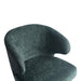 Eetkamerstoel Fiori Polyester Zwart 711554-PTMD