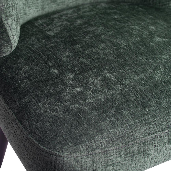 Eetkamerstoel Fiori Polyester Zwart 711554-PTMD