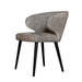 Eetkamerstoel Fiori Polyester Zwart 736782-Eetkamerstoelen-PTMD