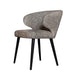 Eetkamerstoel Fiori Polyester Zwart 736782-Eetkamerstoelen-PTMD