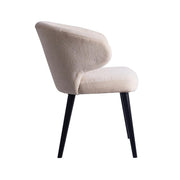 Eetkamerstoel Fiori Wit-Eetkamerstoelen-PTMD
