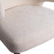 Eetkamerstoel Fiori Wit-Eetkamerstoelen-PTMD