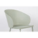 Eetkamerstoel Gigi All Mint Polypropyleen Groen 53.5x57 cm-Eetkamerstoelen-Creating Home