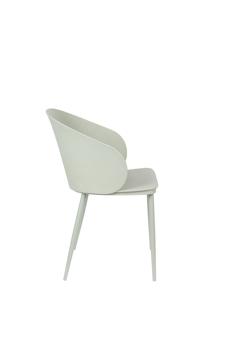 Eetkamerstoel Gigi All Mint Polypropyleen Groen 53.5x57 cm-Fauteuils-Creating Home