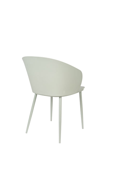 Eetkamerstoel Gigi All Mint Polypropyleen Groen 53.5x57 cm-Fauteuils-Creating Home