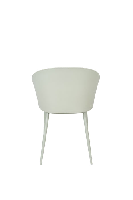Eetkamerstoel Gigi All Mint Polypropyleen Groen 53.5x57 cm-Fauteuils-Creating Home