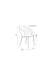 Eetkamerstoel Gigi Polypropyleen Beige 55.5x56.5 cm-Eetkamerstoelen-Creating Home