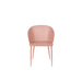 Eetkamerstoel Gigi Polypropyleen Roze 53.5x57 cm-Eetkamerstoelen-Creating Home