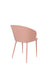 Eetkamerstoel Gigi Polypropyleen Roze 53.5x57 cm-Eetkamerstoelen-Creating Home