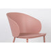 Eetkamerstoel Gigi Polypropyleen Roze 53.5x57 cm-Eetkamerstoelen-Creating Home