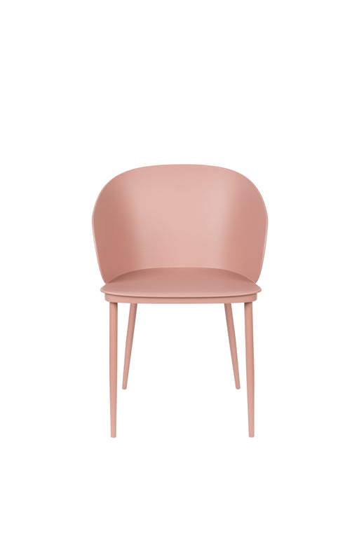 Eetkamerstoel Gigi Polypropyleen Roze 53.5x57 cm-Eetkamerstoelen-Creating Home