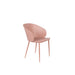 Eetkamerstoel Gigi Polypropyleen Roze 53.5x57 cm-Fauteuils-Creating Home