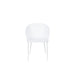 Eetkamerstoel Gigi Polypropyleen Wit 53.5x57 cm-Eetkamerstoelen-Creating Home