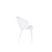 Eetkamerstoel Gigi Polypropyleen Wit 53.5x57 cm-Eetkamerstoelen-Creating Home