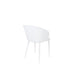Eetkamerstoel Gigi Polypropyleen Wit 53.5x57 cm-Eetkamerstoelen-Creating Home