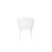 Eetkamerstoel Gigi Polypropyleen Wit 53.5x57 cm-Eetkamerstoelen-Creating Home