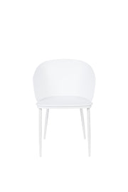 Eetkamerstoel Gigi Polypropyleen Wit 53.5x57 cm-Eetkamerstoelen-Creating Home