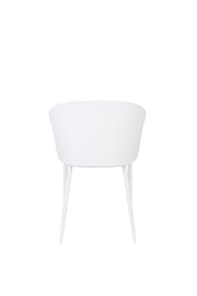 Eetkamerstoel Gigi Polypropyleen Wit 53.5x57 cm-Eetkamerstoelen-Creating Home
