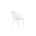 Eetkamerstoel Gigi Polypropyleen Wit 53.5x57 cm-Fauteuils-Creating Home