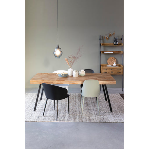 Eetkamerstoel Gigi Polypropyleen Zwart 53.5x57 cm-Eetkamerstoelen-Creating Home