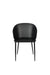 Eetkamerstoel Gigi Polypropyleen Zwart 53.5x57 cm-Eetkamerstoelen-Creating Home