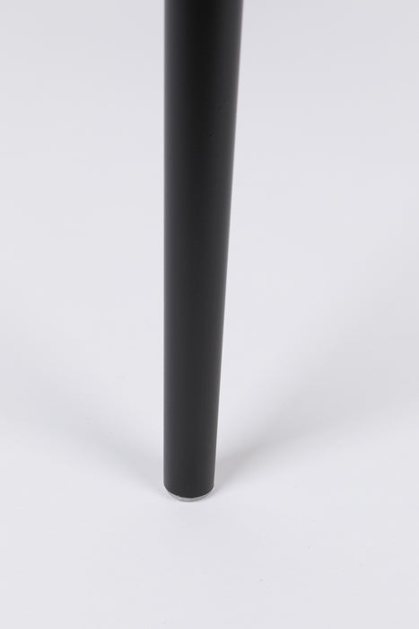 Eetkamerstoel Gigi Polypropyleen Zwart 53.5x57 cm-Eetkamerstoelen-Creating Home