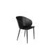 Eetkamerstoel Gigi Polypropyleen Zwart 53.5x57 cm-Eetkamerstoelen-Creating Home