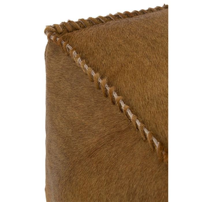 Eetkamerstoel Goud Katoen 50 cm 50x50x32 cm-Poefs-J-Line