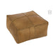 Eetkamerstoel Goud Katoen 50 cm 50x50x32 cm-Poefs-J-Line