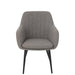 Eetkamerstoel Grijs Kunststof 65 cm 65x68x83 cm 46307-Eetkamerstoelen-J-Line