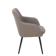 Eetkamerstoel Grijs Kunststof 65 cm 65x68x83 cm 46309-Eetkamerstoelen-J-Line