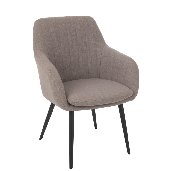 Eetkamerstoel Grijs Kunststof 65 cm-Eetkamerstoelen-J-Line