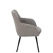 Eetkamerstoel Grijs Kunststof 65 cm-Eetkamerstoelen-J-Line