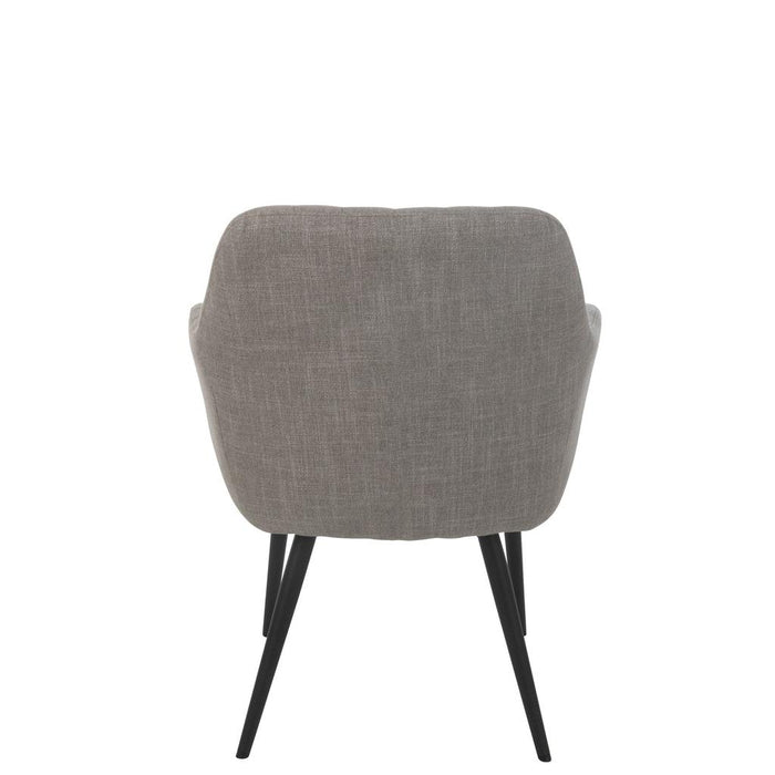 Eetkamerstoel Grijs Kunststof 65 cm-Eetkamerstoelen-J-Line