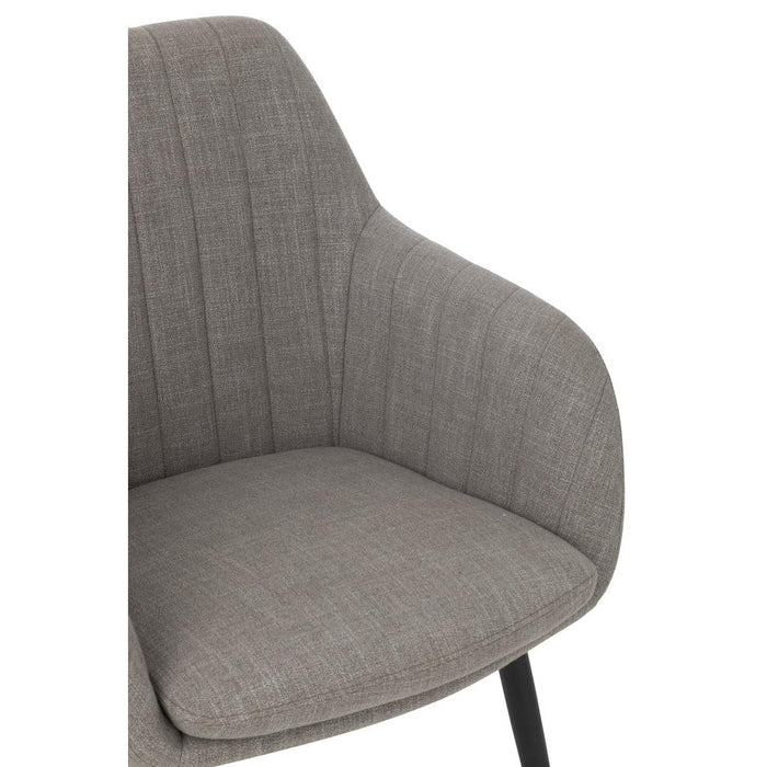 Eetkamerstoel Grijs Kunststof 65 cm-Eetkamerstoelen-J-Line
