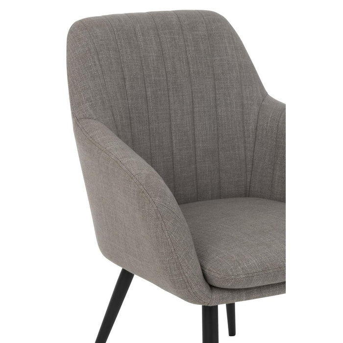 Eetkamerstoel Grijs Kunststof 65 cm-Eetkamerstoelen-J-Line