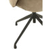 Eetkamerstoel Grijs Metaal 48 cm 48x56x48 cm 35013-Eetkamerstoelen-J-Line
